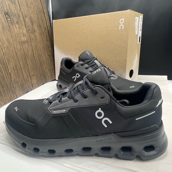 On Movement Cloudrunner 2 Waterproof Magnet Black 3ME10152130 Size 12.5 - Picture 1 of 10